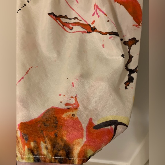 Rachel Mara - 100% Silk Short Skirt with Pockets - Picture 9 of 16